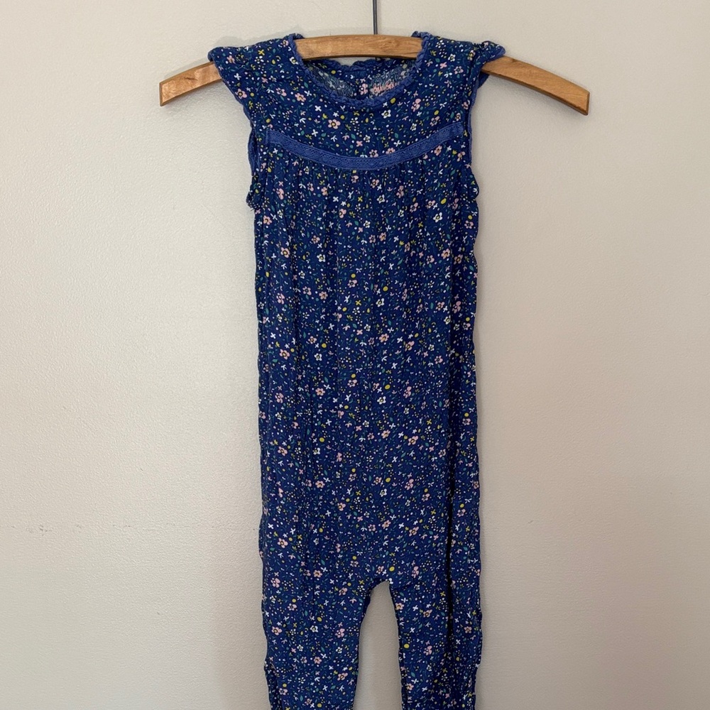 Baby Boden floral toddler romper